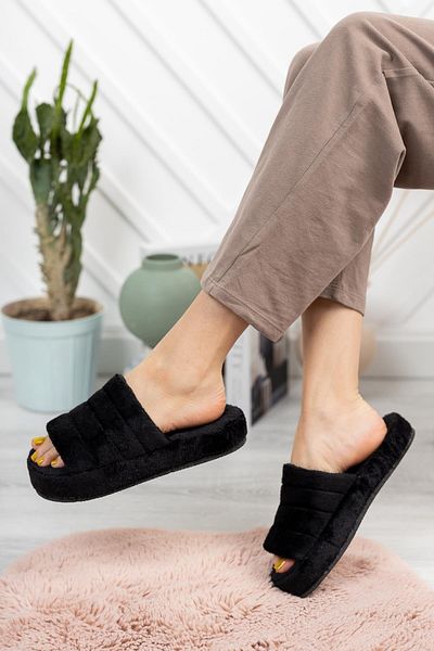 Moda Frato Modafrato Smt-01 Γυναικείες παντόφλες εσωτερικού χώρου για εξωτερικούς χώρους Χειμερινές παντόφλες