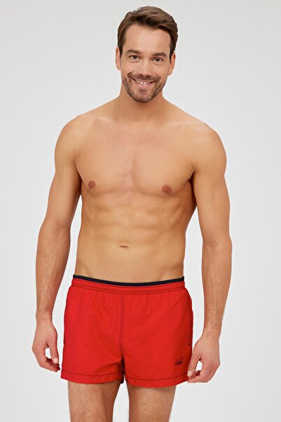 Kom Σορτς κολύμβησης με λεπτομέρεια ραφής Endy