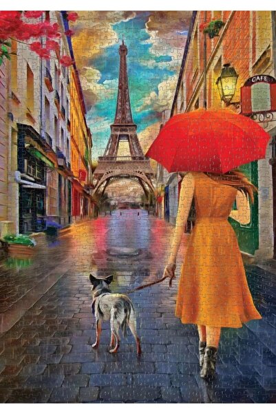 Nova Puzzle Nova 1000 Piece Travel through the Streets of Paris Puzzle