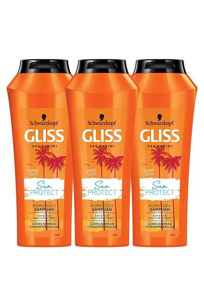 Gliss Sun Protect 3-Piece Sunscreen Shampoo Set - 500 ml