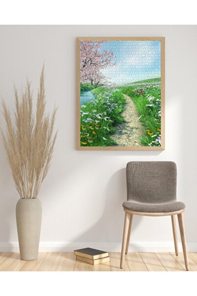 Nova Puzzle Nova 1000 Piece Floral Path Puzzle - Travel to Tranquility