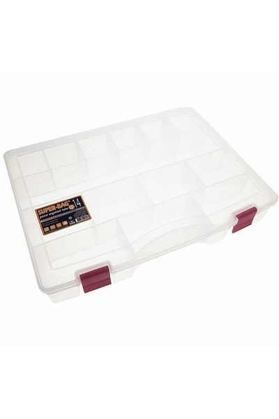 orhanucuzluk Hobby Box Διαφανής Οργάνωση 14 θέσεων