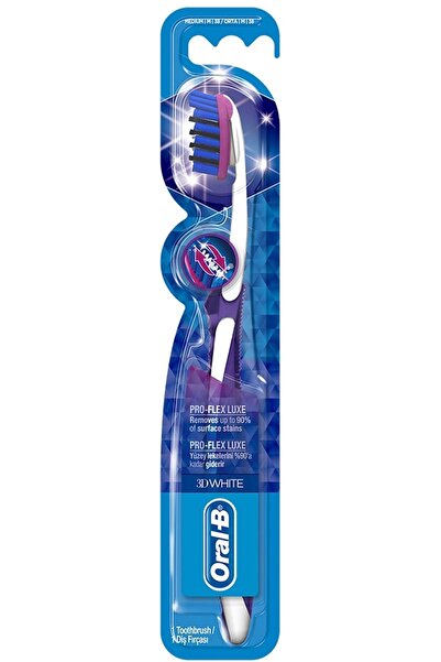 Oral-B Marka: 3d White Luxe Pro-flex Orta Diş Fırçası
