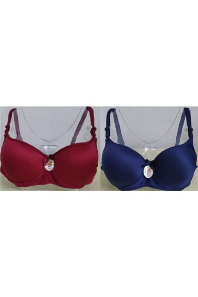 Tektaş Women's Padded Bra (85B-90B) Set of 2