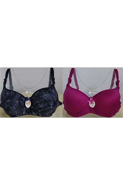 Tektaş Women's Padded Bra (85B-90B) Set of 2