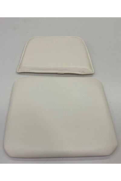 Kenzlife Knsz Minder Seti 1 Li Zng&Mğr&Uslu Byz Suni Deri Tel Bar Sandalyesi Oturma Ve Sırt Minderi Set