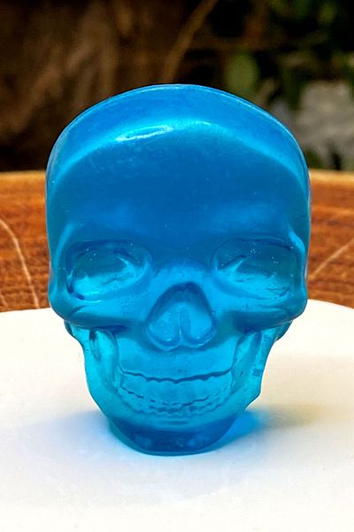 FANTASTİK SANAT ATÖLYESİ Decorative Gift Black Leader 5 Color Skull Skeleton Model Decorative 5-Piece Bath Soap