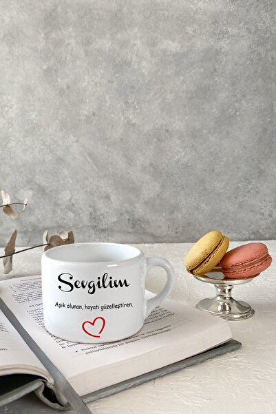 Vivas Darling White Small Mug Cup Coffee Mug Mug Cup Coffee Cup Espresso Cup