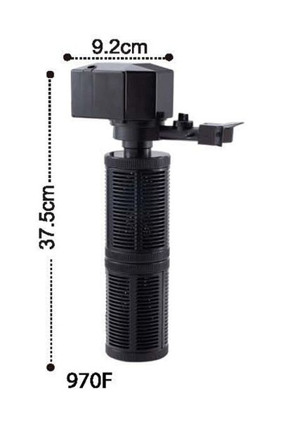 Petgarden Dophin 970f Aquarium Internal Filter, (1400 Lt/h 24.8 Watt)6938104014729
