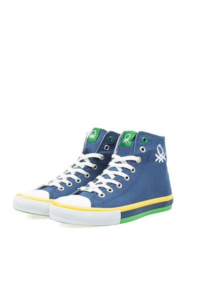 Benetton Pantofi sport pentru bărbați bleumarin Bn-30192