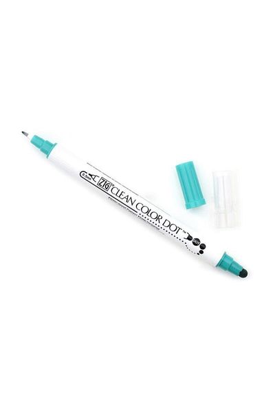 Zig Clean Color Dot Double Tip Marker Pen Ocean-042