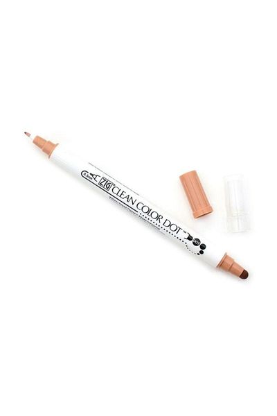 Zig Clean Color Dot Double Ended Marker Pen Fawn-064