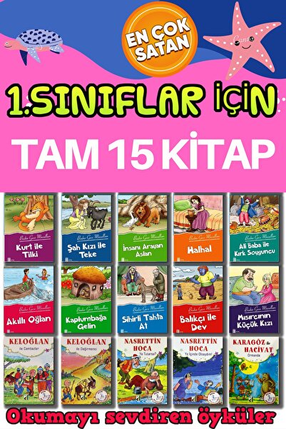 Ata Yayıncılık 1.sınıflar Için Okuma Alışkanlığı Kazandıran Eğlenceli Kitaplar
