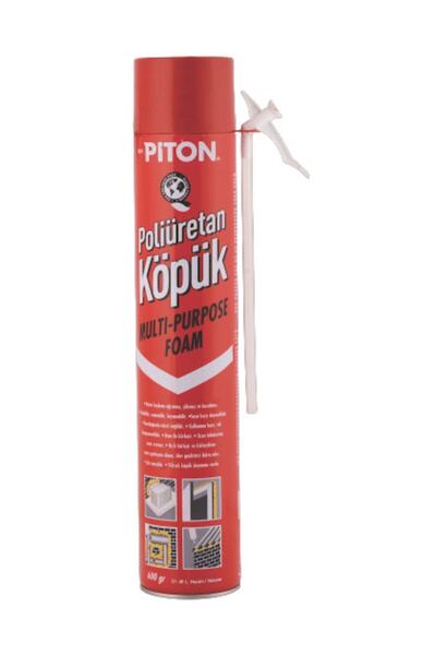 Piton 12 Adet Poliüretan Köpük 600 gr Pipetli ÇOK AMAÇLI POLİÜRETAN ESASLI MO...