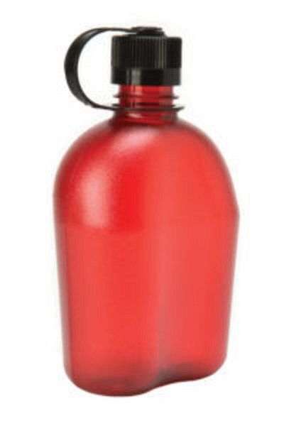 NALGENE وعاء ماء تريتان باللون الأحمر/الأسود