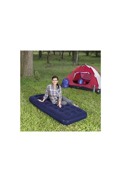 BESTWAY Şişme Yatak 67000 Kadife Yüzeyli 1.85m 76x22 Cm