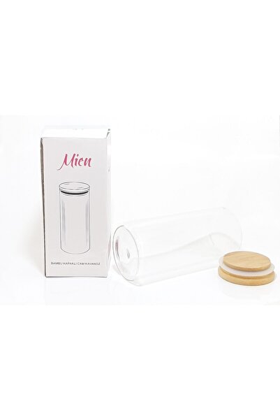 abayhome 450ml Ahşap Kapak Cam Baharatlık Kavanoz