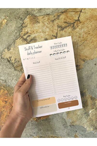 Turuncu Kedi Günlük Planlayıcı | Stuff Daily Planner