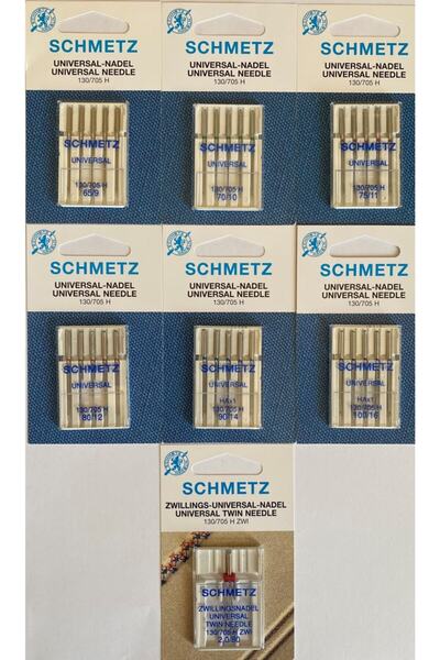 SCHMETZ Standart & Çift Iğne Seti 7'li