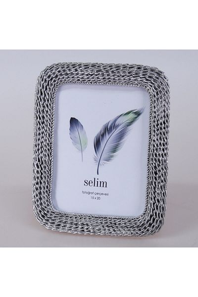 Selim 15x20 Chain Frame Silver