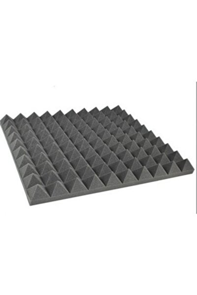Genel Markalar TR Türkeli Ses Yalıtımı Akustik Piramit Süngeri Kendinden Yapışkanlı 40mm 50x50 Ses Yalıtımı