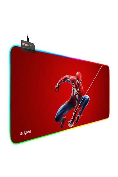 Digipod لوحة ماوس ألعاب RGB لوحة ماوس ألعاب RGB 90x40 Xxl لوحة ماوس ألعاب RGB قاعدة مضادة للانزلاق 4 مم