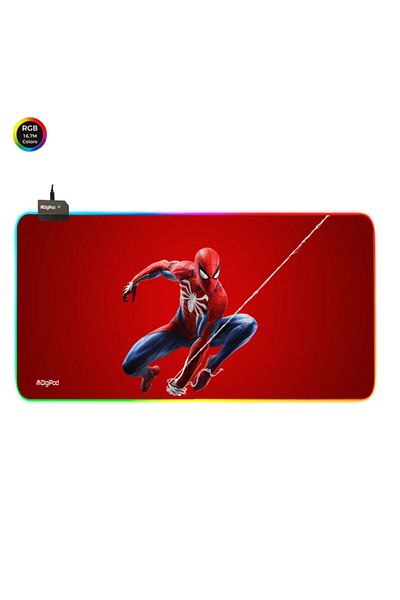 Digipod لوحة ماوس ألعاب RGB لوحة ماوس ألعاب RGB 90x40 Xxl لوحة ماوس ألعاب RGB قاعدة مضادة للانزلاق 4 مم