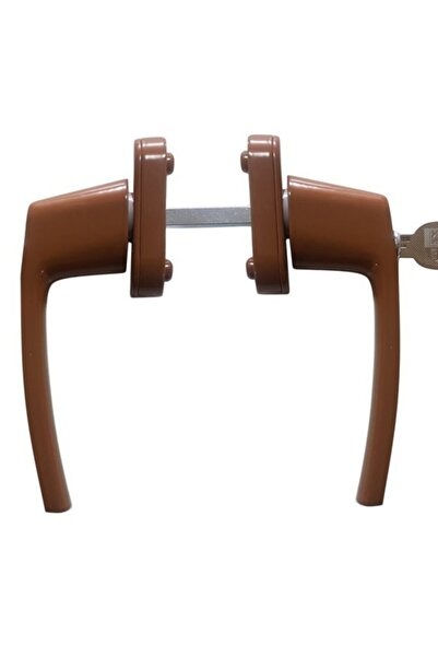 Genel Markalar Pvc Pimapen Pencere Için Alüminyum Çift Kol Pınar Kilitli (anahtarlı) Altınmeşe (8003)