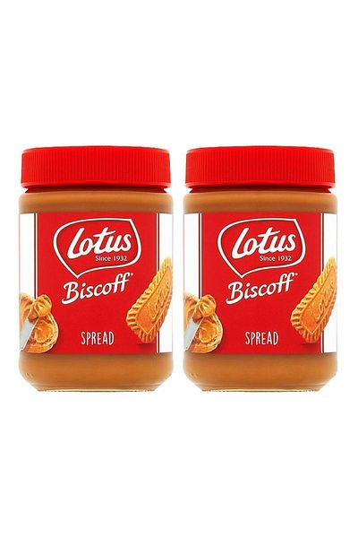 Lotus Biscoff Caramelized Paste - Spreadable, 400 Gr X 2 Pieces