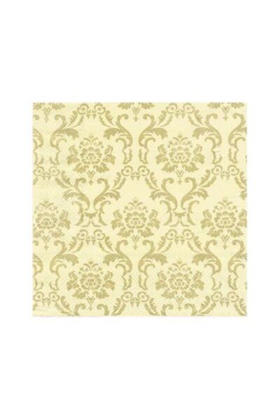 craftsy M Desing Desenli Kağıt Peçete 33x33 Cm 80 Adet