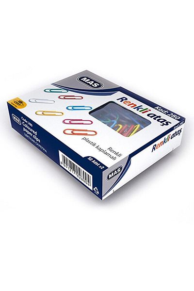 Mas Brand: 280-Color Paper Clip Category: Paper Clips