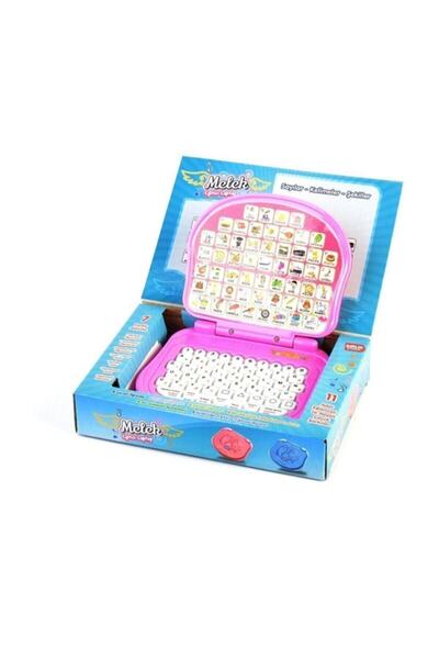 BİRLİK TOYS Melek Turkish - English Educational Laptop -Pink