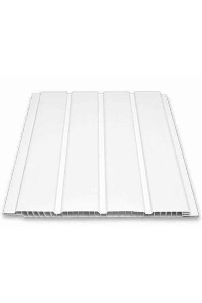 SerProfil Fugalı Beyaz Plastik Pvc Duvar Tavan Lambiri / 20 Adet 20cm X 2 Met...