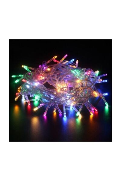 Happyland 1 قطعة 10 متر كابل شفاف 8 وظائف RGB LED