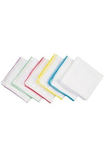 Style Bumbac Brodat Cheesecloth 90cmx90cm 6 Bucuri