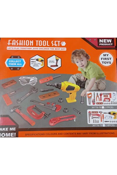 Ailenizin Oyuncakçısı Pilli Matkap Ve Tamir Setleri