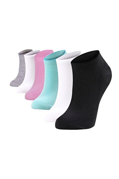 Melosh Tasarım Γυναικείες κάλτσες 6 τεμαχίων, μπαμπού μποτάκια, πολύχρωμες αν...