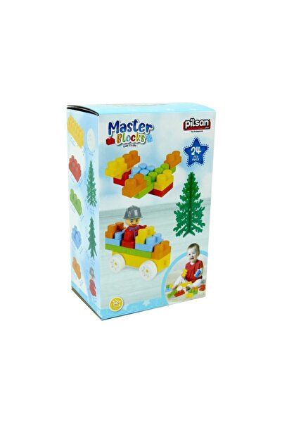 PİLSAN ماستر بلوكس 24 قطعة