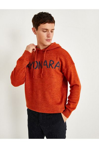 Koton Kapuzenpullover mit Slogan