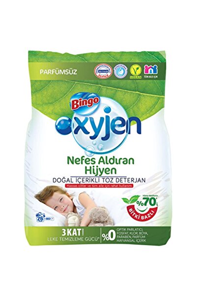 Bingo Marka: 4 Kg Oxyjen Çamaşır Deterjanı Parfümsüz Kategori: Çamaşır Deterjanı