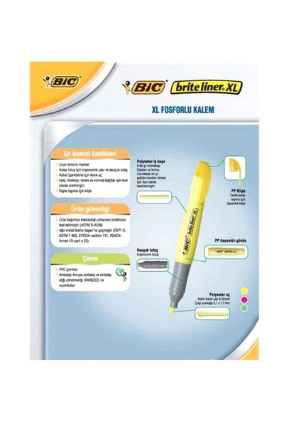 Bic Marking Highlighter Xl Highlighter Pink Box of 10