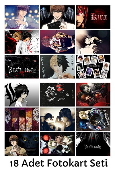PrimeShoping Anime Death Note Fotokart Seti