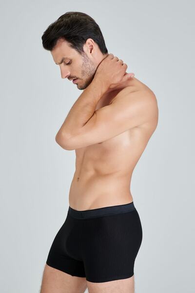 Kom Luca Çizgili Erkek Boxer