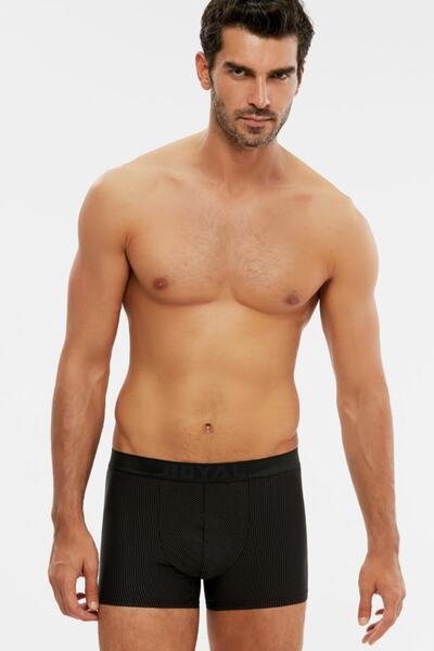 Kom Luca Çizgili Erkek Boxer