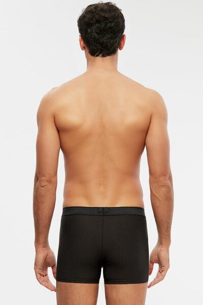 Kom Luca Çizgili Erkek Boxer