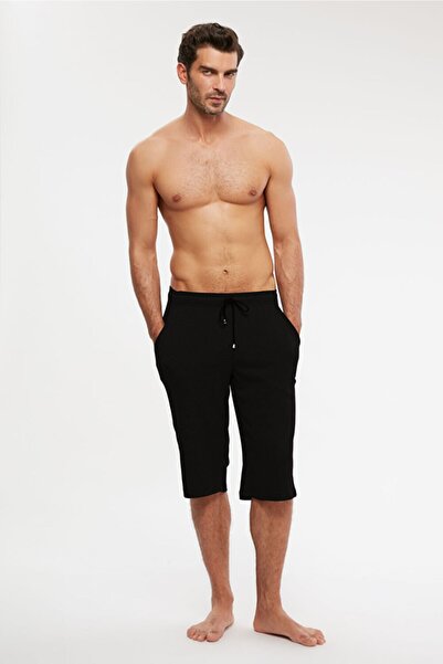 Kom Ανδρικό κάλυμμα πιτζάμας Lucas Cotton Pocket Capri