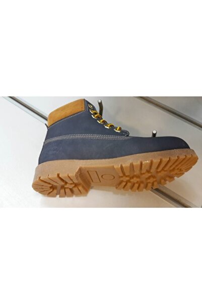 Jump 12283 Д-синій дитячий черевик на блискавці та шнурівці