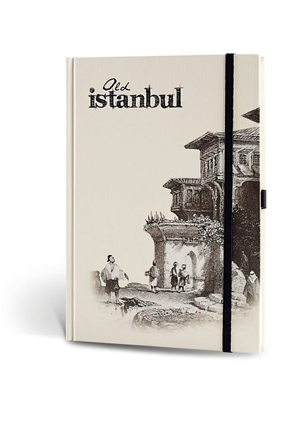 Le Color Old Istanbul Pocket Journal Striped Elastic Mansion