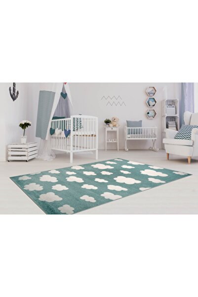 Home Dream Daymode Mavi Krem Çocuk Halısı Dym004