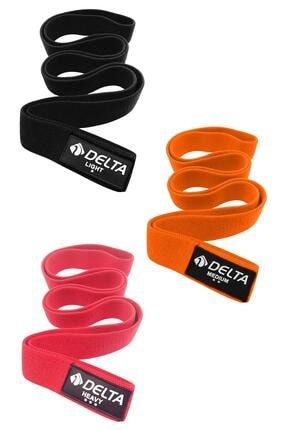 Delta 3 l SuperLoop Bant Fitness Spor T m V cut Egzersizleri